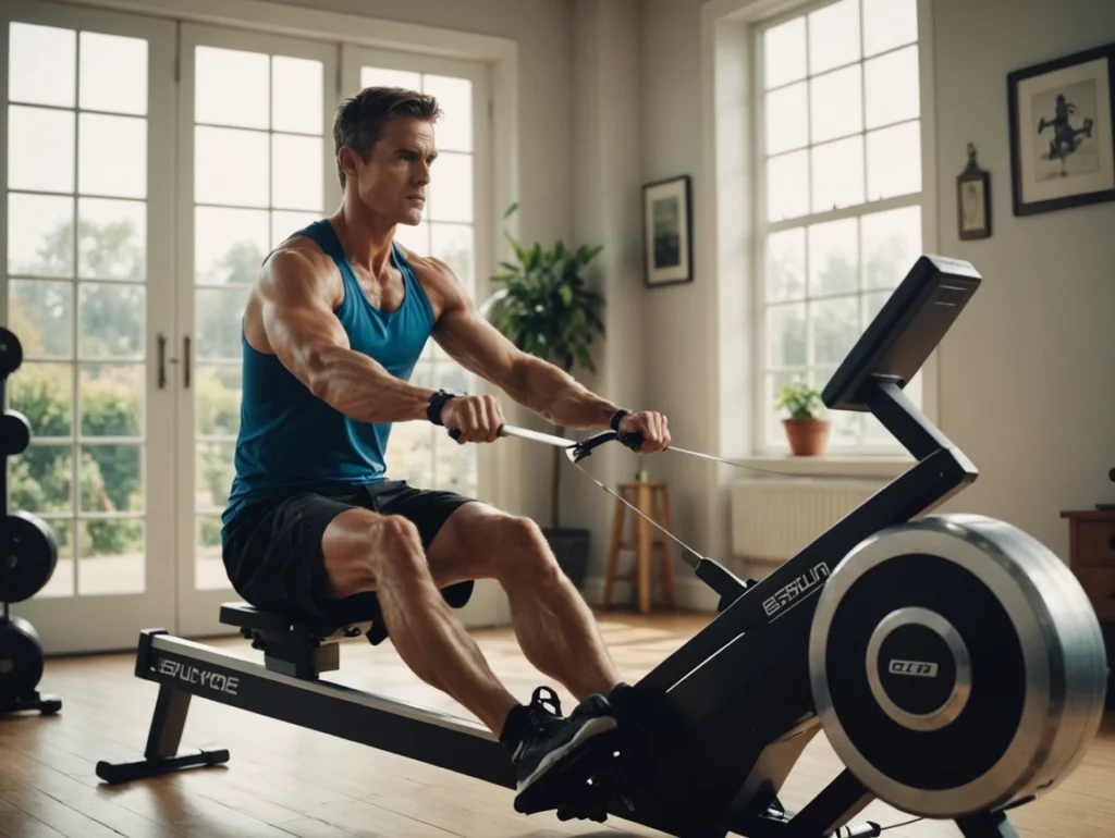 How to Use a Rowing Machine for Full-Body Fitness